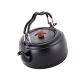 Maxbell Tea Kettle Thickened Cook Pot Boiling Water Pot for Camping Cooking Stovetop Black