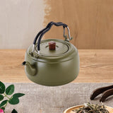 Maxbell Tea Kettle Thickened Cook Pot Boiling Water Pot for Camping Cooking Stovetop Green