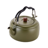 Maxbell Tea Kettle Thickened Cook Pot Boiling Water Pot for Camping Cooking Stovetop Green