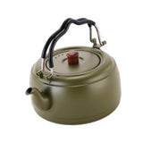 Maxbell Tea Kettle Thickened Cook Pot Boiling Water Pot for Camping Cooking Stovetop Green