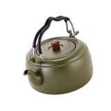 Maxbell Tea Kettle Thickened Cook Pot Boiling Water Pot for Camping Cooking Stovetop Green