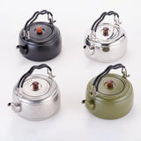 Maxbell Tea Kettle Thickened Cook Pot Boiling Water Pot for Camping Cooking Stovetop Green