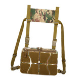 Maxbell Chest Rig Bag Practical Multifunction Workout Pack for Hiking Fishing Travel Khaki Green