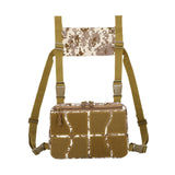 Maxbell Chest Rig Bag Practical Multifunction Workout Pack for Hiking Fishing Travel Light Khaki