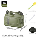 Maxbell Camping Water Storage Container Versatile Water Jug  Without Storage Net
