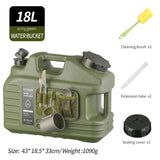 Maxbell Camping Water Storage Container Versatile Water Jug  With Storage Net