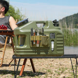 Maxbell Camping Water Storage Container Versatile Water Jug  With Storage Net