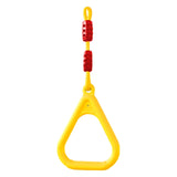 Maxbell Gymnastics Rings for Kids Fitness Trapeze for Playground Accessories Workout Yellow