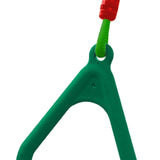 Maxbell Gymnastics Rings for Kids Fitness Trapeze for Playground Accessories Workout Green