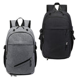 Maxbell Laptop Bag Basketball Backpacks for Outdoor Activities Birthday Gift Camping Gray