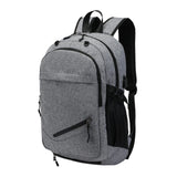 Maxbell Laptop Bag Basketball Backpacks for Outdoor Activities Birthday Gift Camping Gray