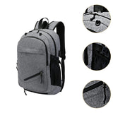 Maxbell Laptop Bag Basketball Backpacks for Outdoor Activities Birthday Gift Camping Gray