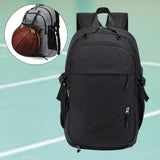 Maxbell Laptop Bag Basketball Backpacks for Outdoor Activities Birthday Gift Camping Black