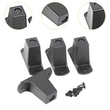 Maxbell 4x Rolling Duffle Bag Feet Foot Stand for Suitcase Spare Parts 45mm Height