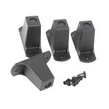 Maxbell 4x Rolling Duffle Bag Feet Foot Stand for Suitcase Spare Parts 55mm Height