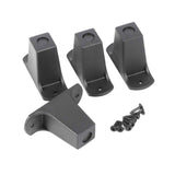 Maxbell 4x Rolling Duffle Bag Feet Foot Stand for Suitcase Spare Parts 55mm Height