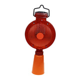 Maxbell Safety Flashing Light Super Bright for Construction Site Fence Night Driving Red