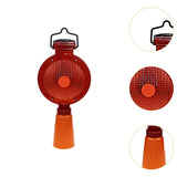 Maxbell Safety Flashing Light Super Bright for Construction Site Fence Night Driving Red