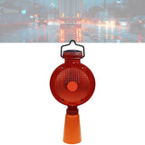 Maxbell Safety Flashing Light Super Bright for Construction Site Fence Night Driving Red