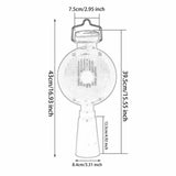 Maxbell Safety Flashing Light Super Bright for Construction Site Fence Night Driving Red