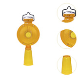 Maxbell Safety Flashing Light Super Bright for Construction Site Fence Night Driving Yellow