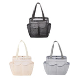 Maxbell Mesh Shower Tote with 2 Handles Quick Dry Portable for Travel Beach Camping Black