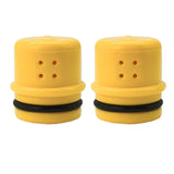 Maxbell 2 Pieces Water Bottle Sprinkler Caps Bottle Attachment for Patio Lawn Hiking Small