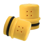 Maxbell 2 Pieces Water Bottle Sprinkler Caps Bottle Attachment for Patio Lawn Hiking Small