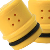 Maxbell 2 Pieces Water Bottle Sprinkler Caps Bottle Attachment for Patio Lawn Hiking Small