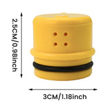 Maxbell 2 Pieces Water Bottle Sprinkler Caps Bottle Attachment for Patio Lawn Hiking Large
