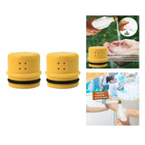 Maxbell 2 Pieces Water Bottle Sprinkler Caps Bottle Attachment for Patio Lawn Hiking Large