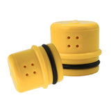 Maxbell 2 Pieces Water Bottle Sprinkler Caps Bottle Attachment for Patio Lawn Hiking Small and Large