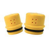 Maxbell 2 Pieces Water Bottle Sprinkler Caps Bottle Attachment for Patio Lawn Hiking Small and Large