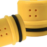 Maxbell 2 Pieces Water Bottle Sprinkler Caps Bottle Attachment for Patio Lawn Hiking Small and Large