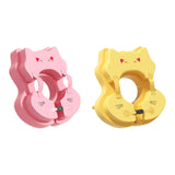 Maxbell Non Inflatable Float Soft Lightweight Waist Swim Toy for Children Boys Girls pink