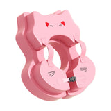 Maxbell Non Inflatable Float Soft Lightweight Waist Swim Toy for Children Boys Girls pink