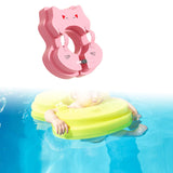 Maxbell Non Inflatable Float Soft Lightweight Waist Swim Toy for Children Boys Girls pink