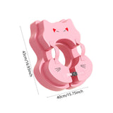 Maxbell Non Inflatable Float Soft Lightweight Waist Swim Toy for Children Boys Girls pink