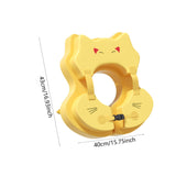 Maxbell Non Inflatable Float Soft Lightweight Waist Swim Toy for Children Boys Girls yellow