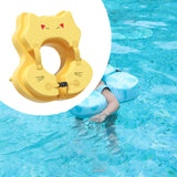 Maxbell Non Inflatable Float Soft Lightweight Waist Swim Toy for Children Boys Girls yellow