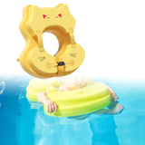 Maxbell Non Inflatable Float Soft Lightweight Waist Swim Toy for Children Boys Girls yellow