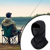 Maxbell Balaclava Hood Mask Fashion Breathable for Running Outdoor Activities Biking Black