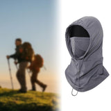 Maxbell Balaclava Hood Mask Fashion Breathable for Running Outdoor Activities Biking Gray