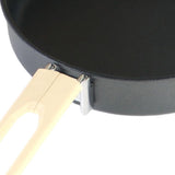 Maxbell Camping Fry Pan Reusable Nonstick Skillet for Backpacking Picnic Hiking