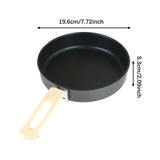 Maxbell Camping Fry Pan Reusable Nonstick Skillet for Backpacking Picnic Hiking