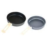 Maxbell Camping Fry Pan Reusable Nonstick Skillet for Backpacking Picnic Hiking