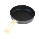 Maxbell Camping Fry Pan Reusable Nonstick Skillet for Backpacking Picnic Hiking