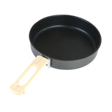 Maxbell Camping Fry Pan Reusable Nonstick Skillet for Backpacking Picnic Hiking
