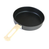 Maxbell Camping Fry Pan Reusable Nonstick Skillet for Backpacking Picnic Hiking