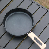 Maxbell Camping Fry Pan Reusable Nonstick Skillet for Backpacking Picnic Hiking